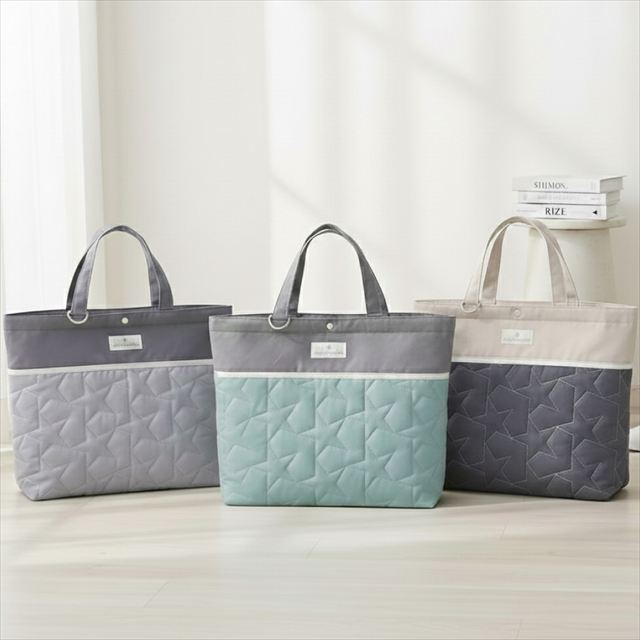 カラフルキャンディスタイルの入園入学4点セット。男の子・女の子兼用で、レッスンバッグ・シューズケース・巾着袋など、通園・通学に大活躍アイテム満載。