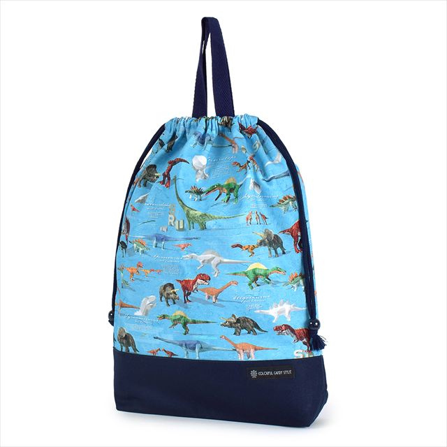 カラフルキャンディスタイルの入園入学4点セット。男の子・女の子兼用で、レッスンバッグ・シューズケース・巾着袋など、通園・通学に大活躍アイテム満載。