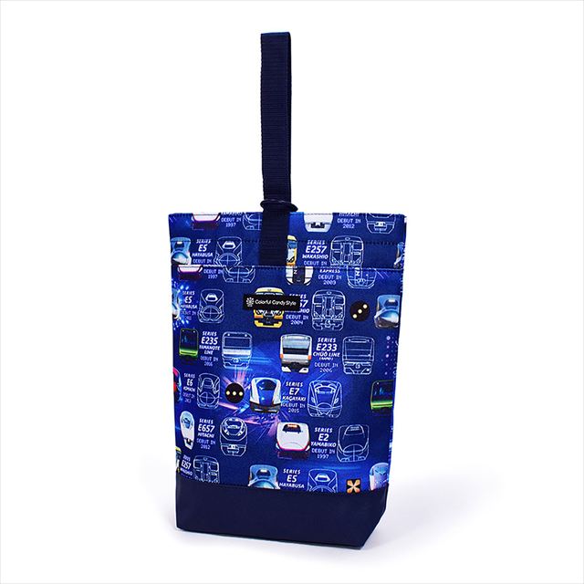 カラフルキャンディスタイルの入園入学4点セット。男の子・女の子兼用で、レッスンバッグ・シューズケース・巾着袋など、通園・通学に大活躍アイテム満載。