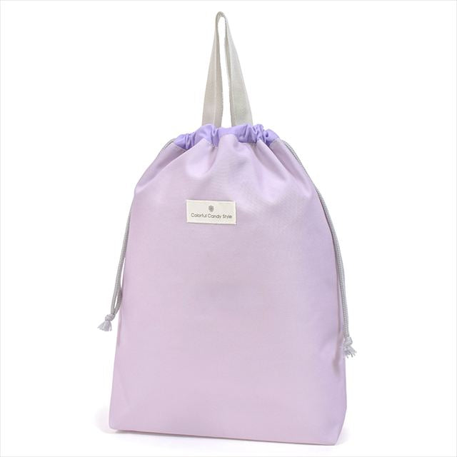 カラフルキャンディスタイルの入園入学4点セット。男の子・女の子兼用で、レッスンバッグ・シューズケース・巾着袋など、通園・通学に大活躍アイテム満載。