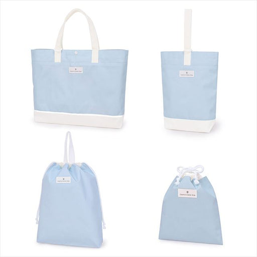 カラフルキャンディスタイルの入園入学4点セット。男の子・女の子兼用で、レッスンバッグ・シューズケース・巾着袋など、通園・通学に大活躍アイテム満載。