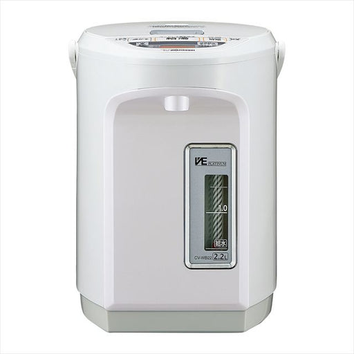 電気で沸かして 「まほうびん保温」 置き場所を選ばない「蒸気レス構造」たっぷり、早く沸く 1300W「ハイスピード沸とう」