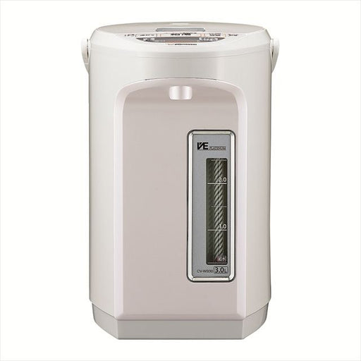 電気で沸かして 「まほうびん保温」 置き場所を選ばない「蒸気レス構造」たっぷり、早く沸く 1300W「ハイスピード沸とう」