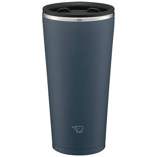 保温・保冷力が高い 「ステンレス真空2重まほうびん構造」保温力を高める 「ふたつき」 象印ステンレスタンブラー