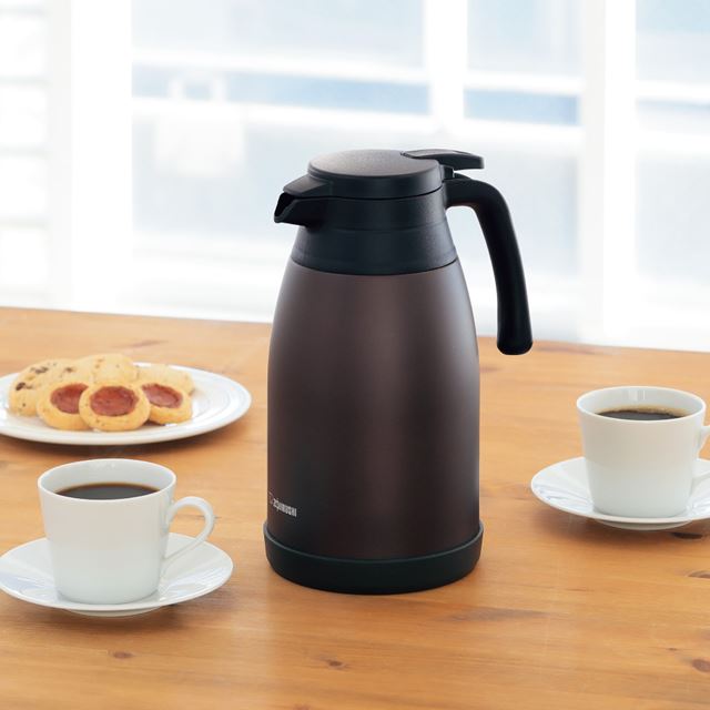 保温・保冷力が高い「ステンレス真空2重まほうびん」