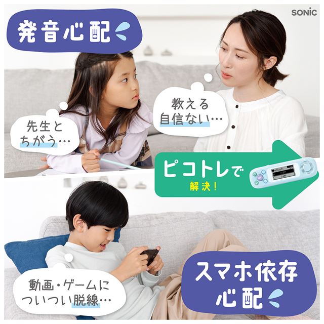 1日5分習慣、脳をそだてる約700の英単語学習「ピコトレ」