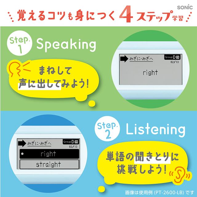 1日5分習慣、脳をそだてる約700の英単語学習「ピコトレ」