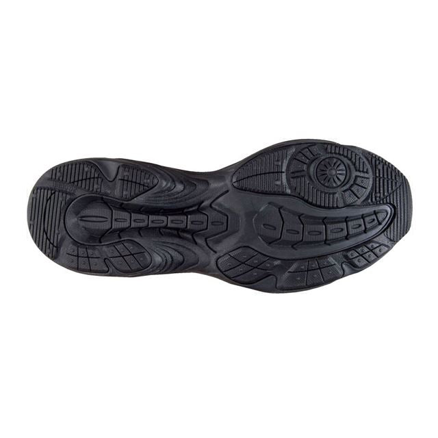 サイドのロゴが特徴的なジュニア向けシューズです。