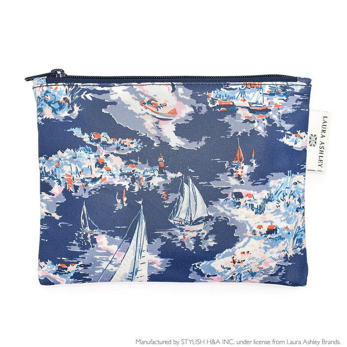 ゆうパケット対応 【LAURA ASHLEY人気ランキングTOP4】フラットポーチ