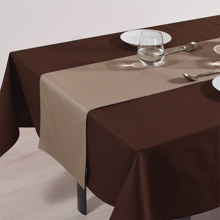 テーブルランナー・テーブルセンター リバーシブルタイプ 綿100%  | 19Color 人気ラインナップ