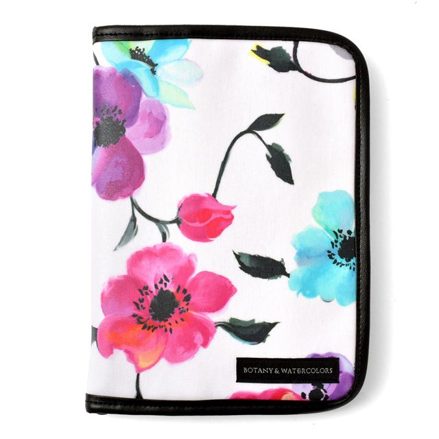 ゆうパケット対応 アウトレット マルチケース 母子手帳ケース ファスナータイプ アネモネノワール