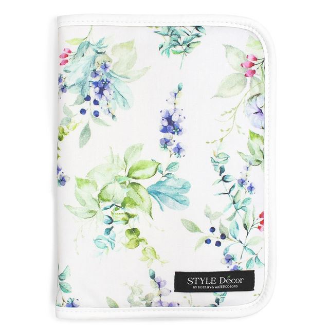 ゆうパケット対応 アウトレット マルチケース 母子手帳ケース ファスナータイプ ボタニカルブーケ