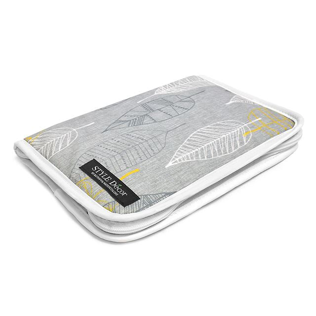 ゆうパケット対応 アウトレット マルチケース 母子手帳ケース ファスナータイプ リーフスケッチ