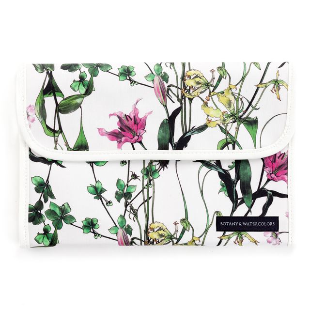 ゆうパケット対応 アウトレット マルチケース 母子手帳ケース ジャバラタイプ ボタニカルイノセンス