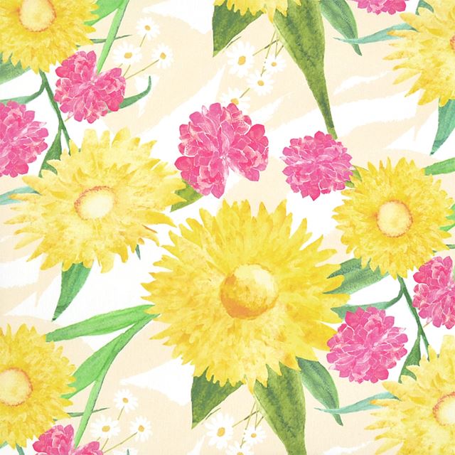 ゆうパケット対応 アウトレット マルチケース 母子手帳ケース ジャバラタイプ ガーベラデイジー