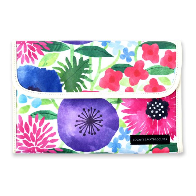 ゆうパケット対応 アウトレット マルチケース 母子手帳ケース ジャバラタイプ プチフルール