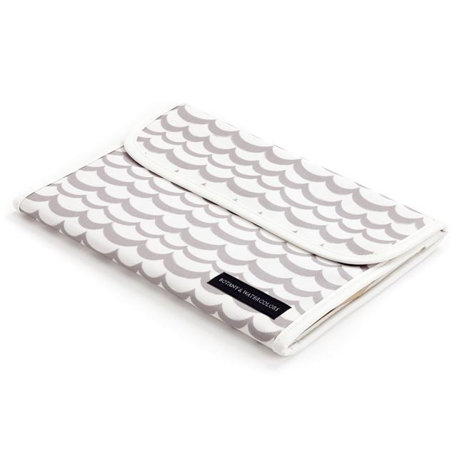 ゆうパケット対応 アウトレット マルチケース 母子手帳ケース ジャバラタイプ オーバーシーズ・グレー