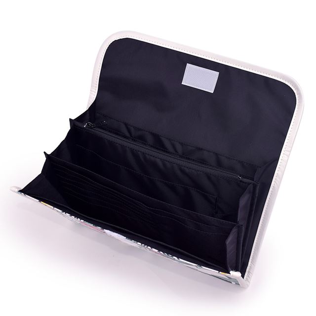 ゆうパケット対応 アウトレット マルチケース 母子手帳ケース ジャバラタイプ オーバーシーズ・グレー