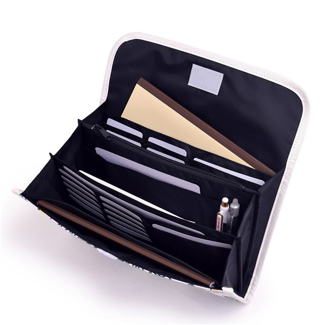 ゆうパケット対応 アウトレット マルチケース 母子手帳ケース ジャバラタイプ ブルーホライズン