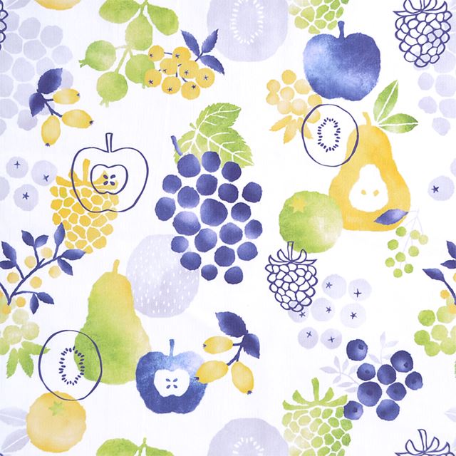 ゆうパケット対応 アウトレット マルチケース 母子手帳ケース ジャバラタイプ フルーツインブルーム