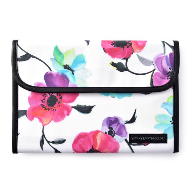 ゆうパケット対応 アウトレット マルチケース 母子手帳ケース ジャバラタイプ アネモネノワール