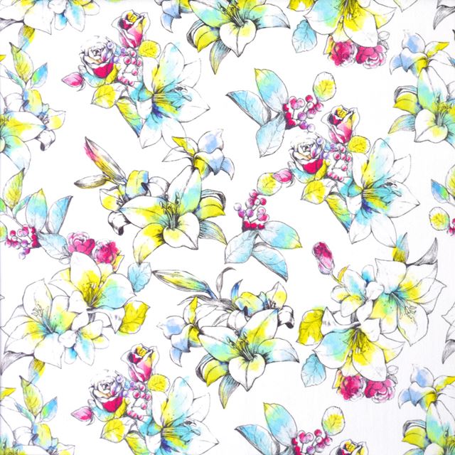 ゆうパケット対応 アウトレット マルチケース 母子手帳ケース ジャバラタイプ ホワイトリリー