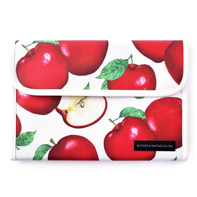 ゆうパケット対応 アウトレット マルチケース 母子手帳ケース ジャバラタイプ アップルツリー