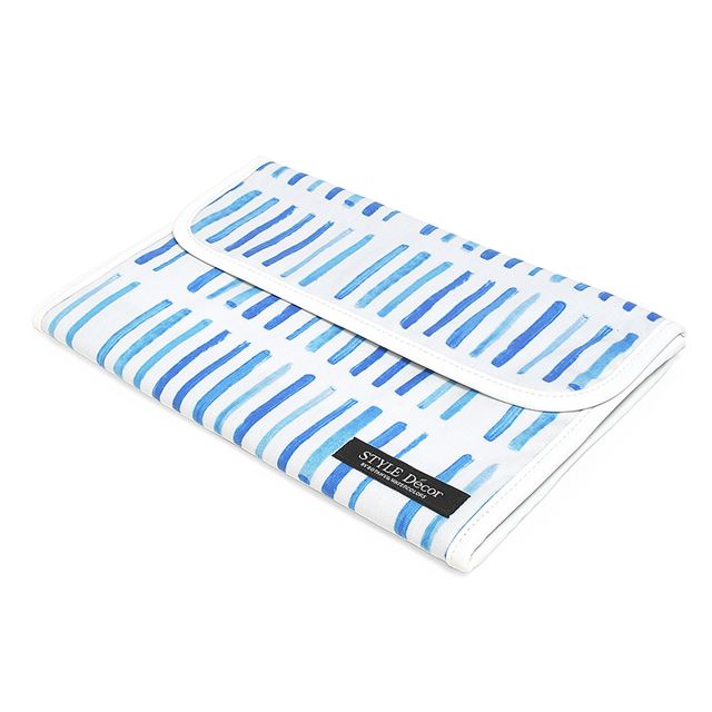 ゆうパケット対応 アウトレット マルチケース 母子手帳ケース ジャバラタイプ ブルーサーフ