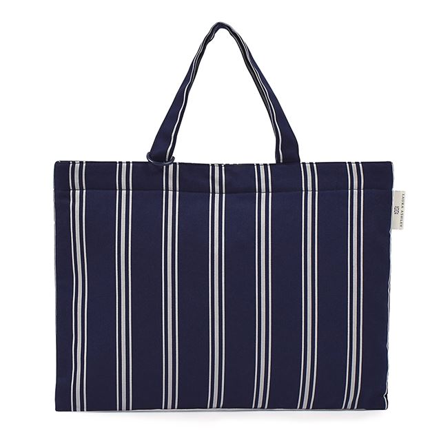 アウトレット LAURA ASHLEY レッスンバッグ キルティング(ループ付き) Farnworth Stripe
