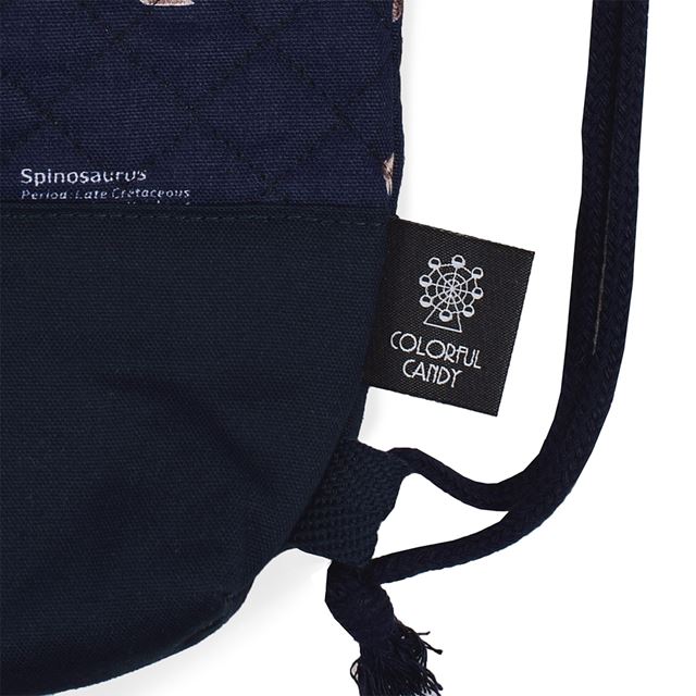 カラフルキャンディスタイルのナップサック。小学生に人気で、持ち手付きのおしゃれな体操服入れ。男の子と女の子兼用で大活躍。