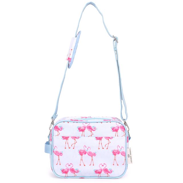 アウトレット LAURA ASHLEY 通園バッグ Pretty Flamingo