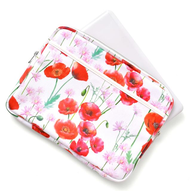 アウトレット パソコンケース 11.6インチ スカーレットポピー