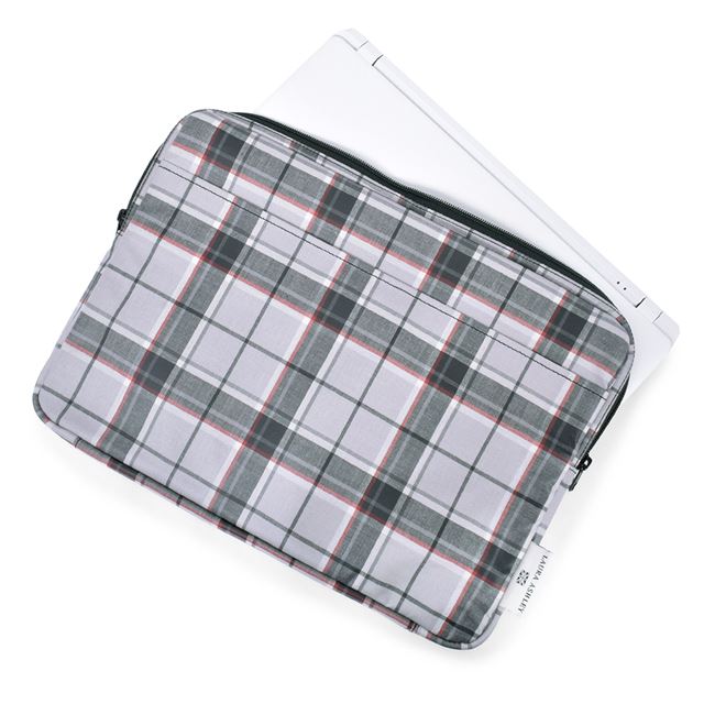 アウトレット LAURA ASHLEY パソコンケース 13.3インチ Highland check
