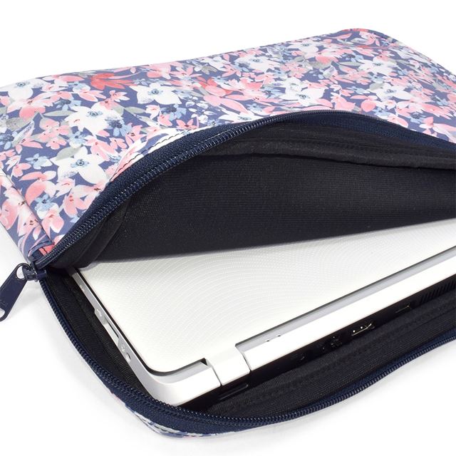アウトレット LAURA ASHLEY パソコンケース 13.3インチ Floret