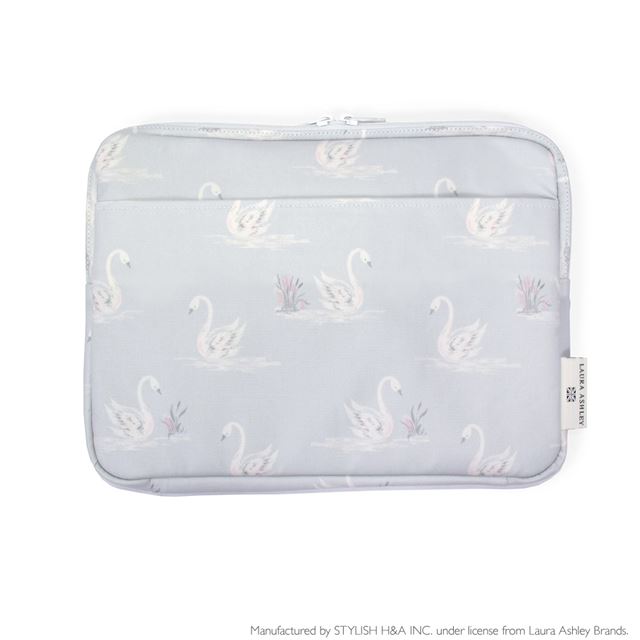 アウトレット LAURA ASHLEY パソコンケース 11.6インチ Swans