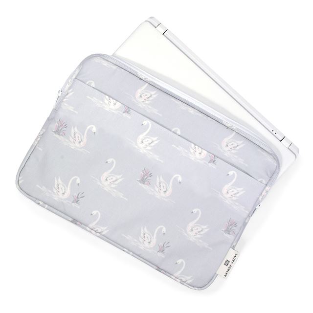 アウトレット LAURA ASHLEY パソコンケース 13.3インチ Swans