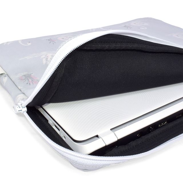 アウトレット LAURA ASHLEY パソコンケース 13.3インチ Swans