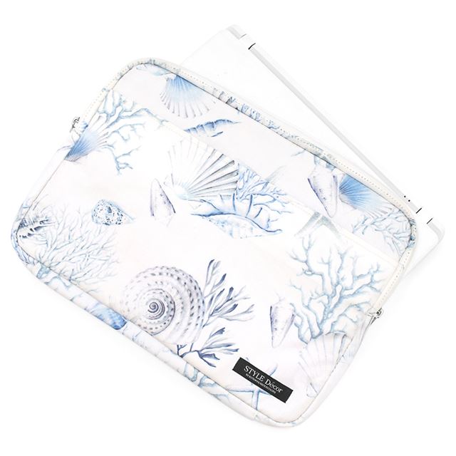 アウトレット パソコンケース Mサイズ (13.3インチ) コーラル＆シェル