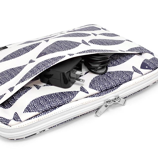 アウトレット パソコンケース Sサイズ (11.6インチ) ブルーフィッシュ