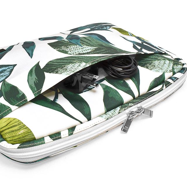 アウトレット パソコンケース Sサイズ (11.6インチ) ボタニカルリーフ