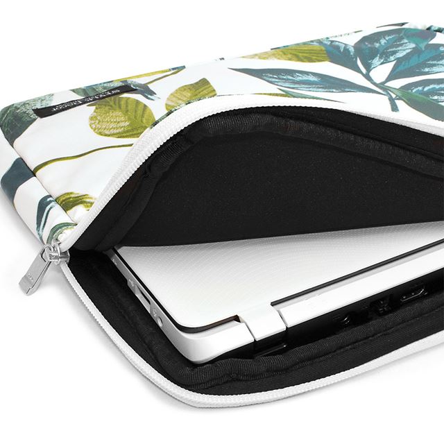 アウトレット パソコンケース Mサイズ (13.3インチ) ボタニカルリーフ