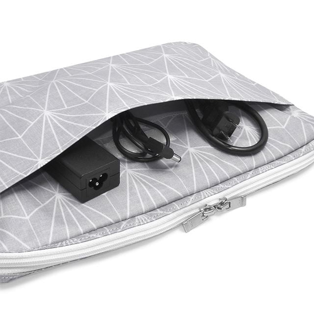 アウトレット パソコンケース Mサイズ (13.3インチ) シルバーライト