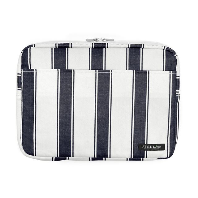 アウトレット パソコンケース Mサイズ (13.3インチ) フレンチシックストライプ