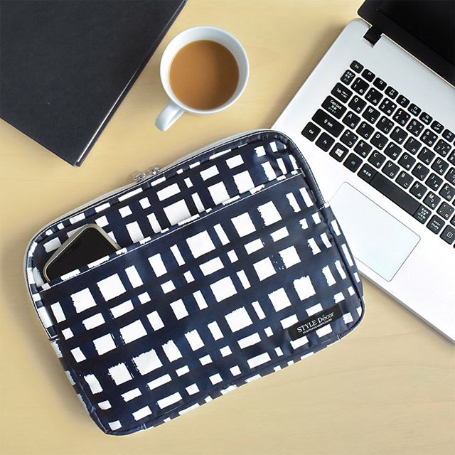 アウトレット パソコンケース Sサイズ (11.6インチ) ネイビーリーフ