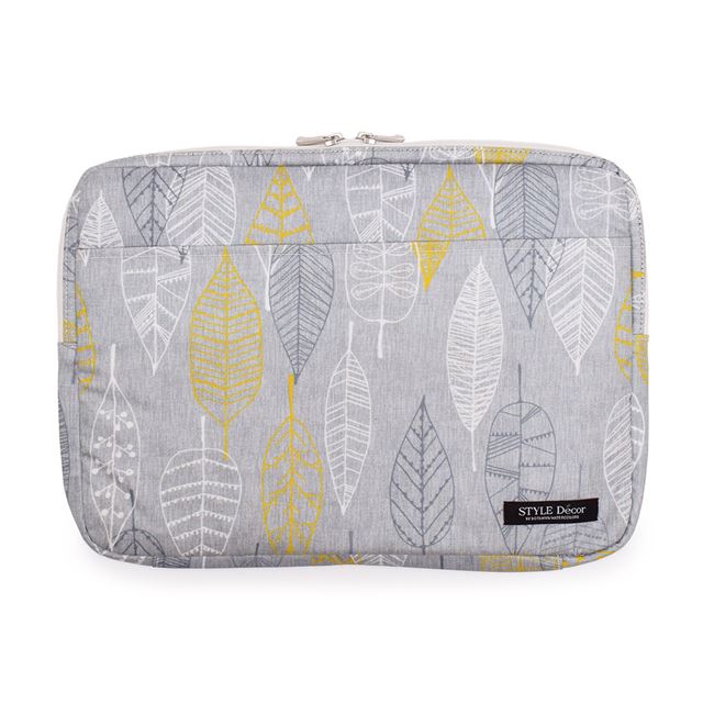 アウトレット パソコンケース Mサイズ (13.3インチ) リーフスケッチ