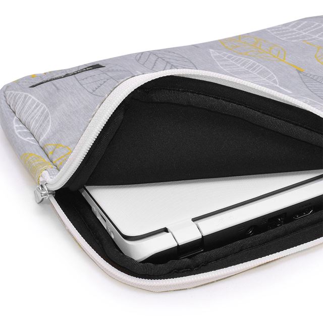 アウトレット パソコンケース Mサイズ (13.3インチ) リーフスケッチ