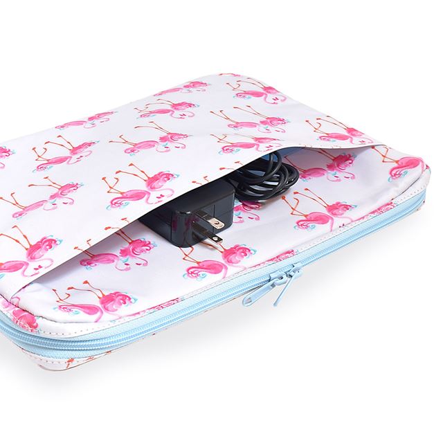 アウトレット LAURA ASHLEY パソコンケース 13.3インチ Pretty Flamingo