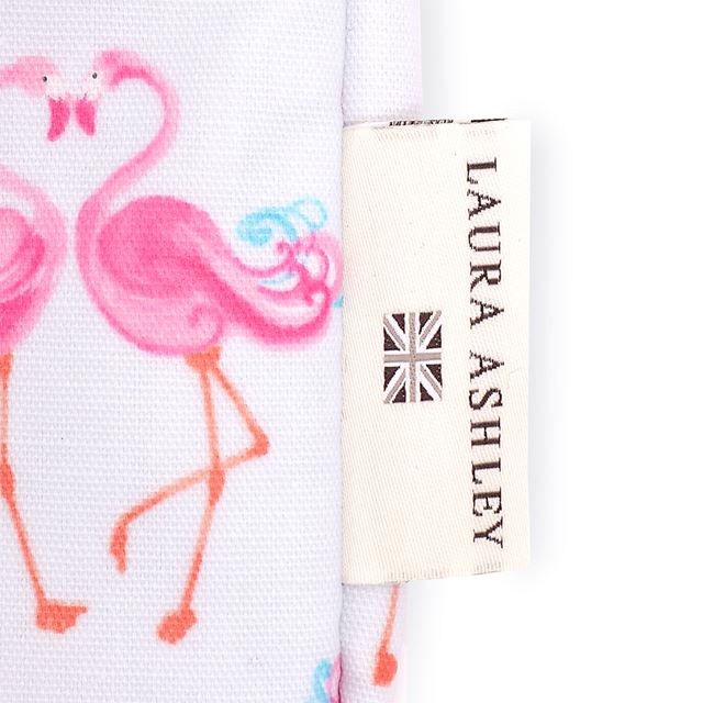 アウトレット LAURA ASHLEY パソコンケース 13.3インチ Pretty Flamingo