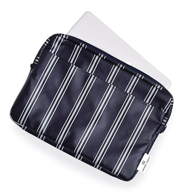 アウトレット LAURA ASHLEY パソコンケース 13.3インチ Farnworth Stripe