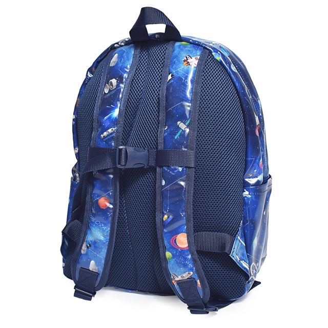 アウトレット リュックサック (チェストベルト付き) 未来の惑星探査と宇宙船